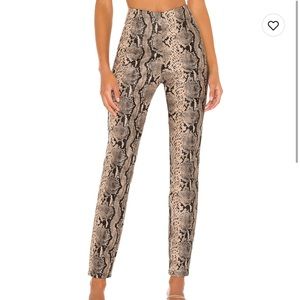 Donna Snake Pant by Superdown from revolve- size small!